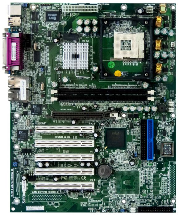 SUPERMICRO P4SGE s.478 DDR AGP PCI