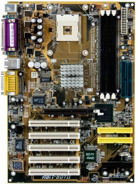 ABIT BD7II-RAID s478 DDR AGP PCI