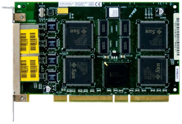 SUN 501-5406-01 270-5406-02 QUAD 10/100 Mbps PCI-X RJ-45