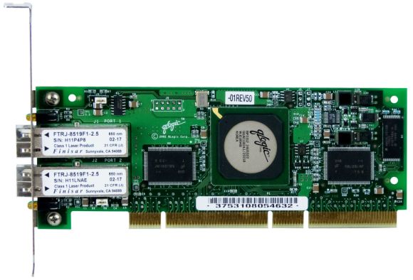 QLOGIC QLA2342 DUAL FIBRE CHANNEL CONTROLLER PCI-X 2 GBPS
