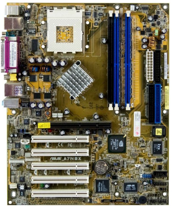 ASUS A7N8X MOTHERBOARD s462 DDR ATX  PCI AGP