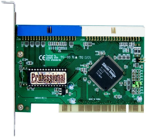 CMD CMD649 REV G ATA RAID CONTROLLER PCI