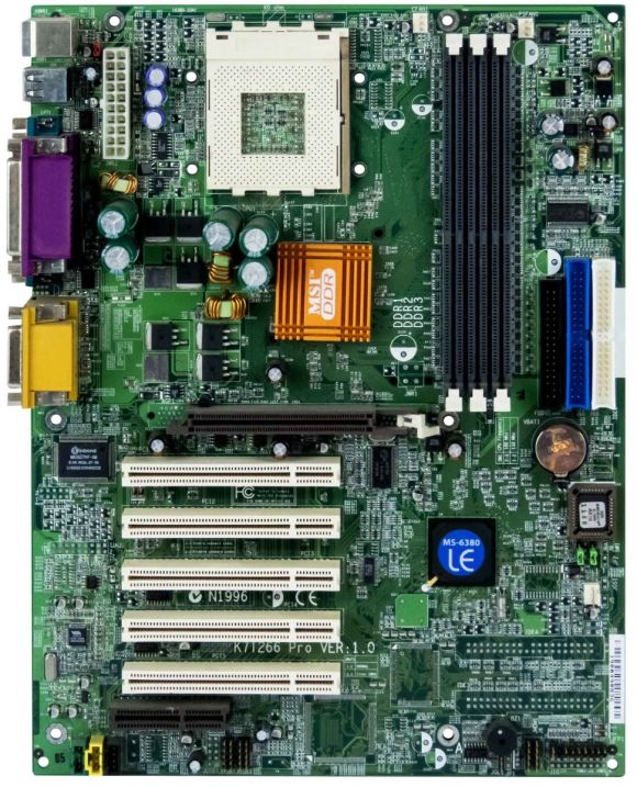 MSI K7T266 PRO SOCKET 462 DDR AGP PCI