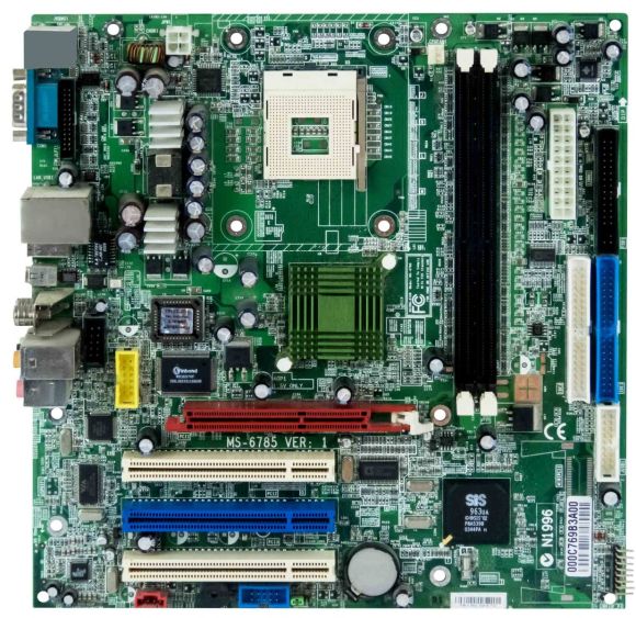 MSI MS-6785 VER: 1 s478 MOTHERBOARD DDR PCI AGP