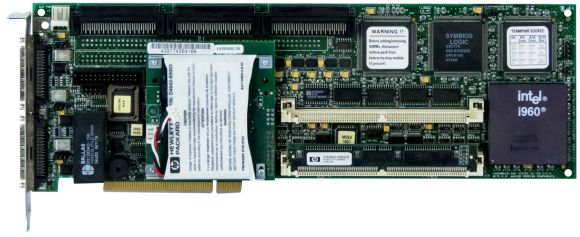 HP D4943-69001 NetRAID DISK ARRAY CONTROLLER SCSI +BBU