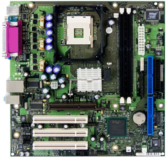FUJITSU D1522-A23 GS1 s478 DDR  AGP PCI W26361-W51-Z1-04 W51-Z2-04-36