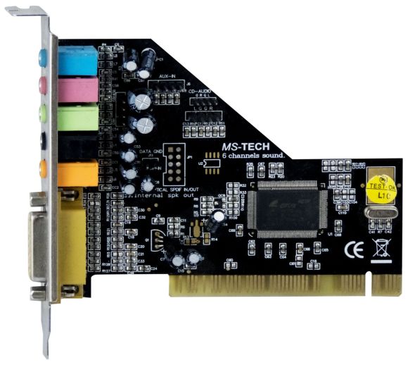 MS-TECH CL-S8738-6CH CMI8738/PCI-6ch-LX 5.1 PCI