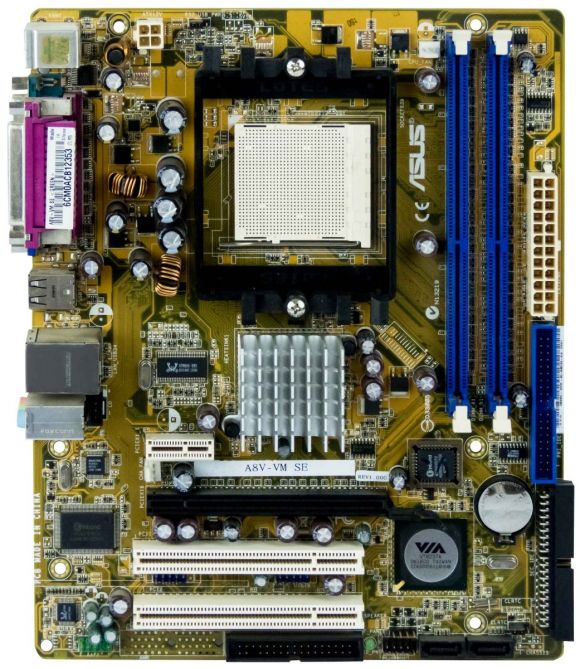 ASUS A8V-VM SE s.939 DDR mATX