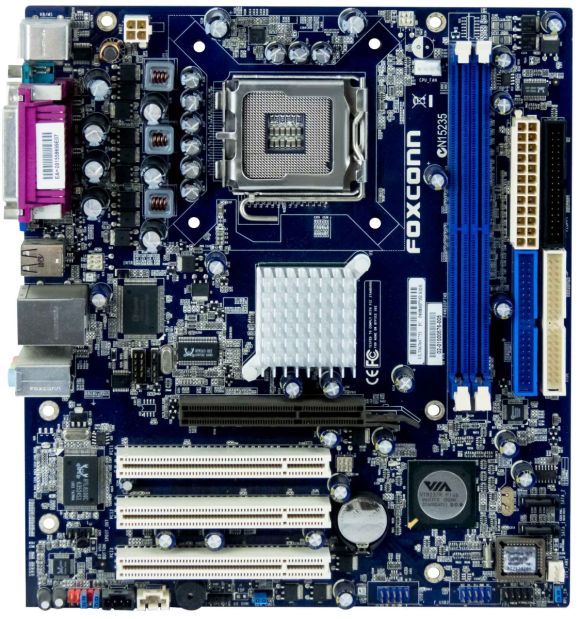 FOXCONN P4M800P7MB-RS2H s.775 DDR2 PCI AGP