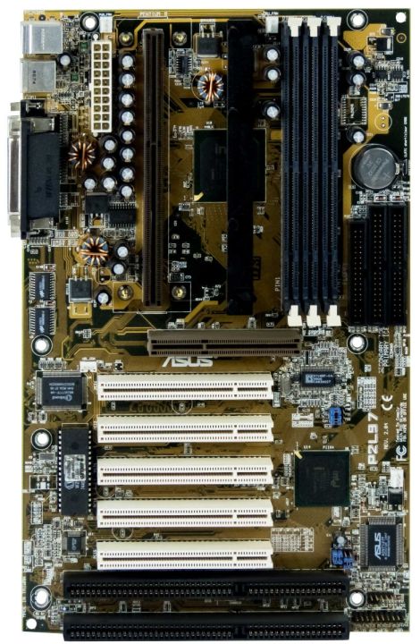 ASUS P2L97 MOTHERBOARD SLOT1 ATX AGP ISA PCI