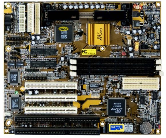 PC CHIPS PC100 BX PRO SLOT 1 SDRAM PCI ISA