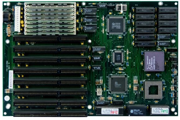 FM-SC386 REV:A SYMPHONY SL82C461 AMD SIMM 8MB
