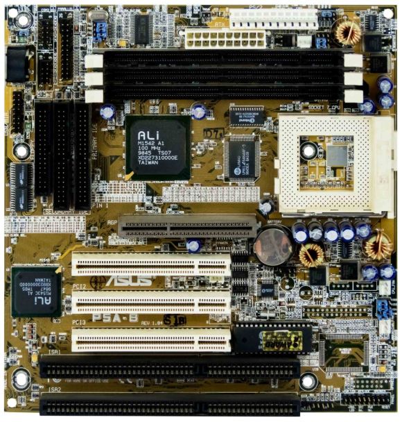 ASUS P5A-B SOCKET 7 SDRAM ISA AGP PCI