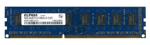 ELPIDA EBJ41UF8BCF0-DJ-F 4GB DDR3 1.33GHz NON-ECC