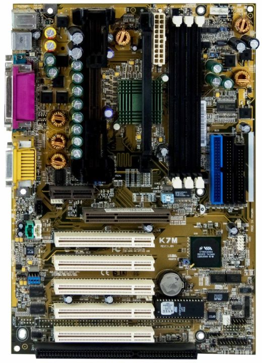ASUS K7M AMD 751 SLOT 1 SDRAM ISA PCI