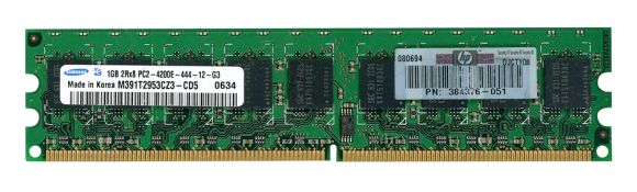 HP 384376-051 M391T2953CZ3-CD5 1GB DDR2-533MHz ECC CL4