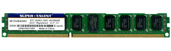 SUPER TALENT W13VB4G8H 4GB DDR3-1333MHz ECC CL9