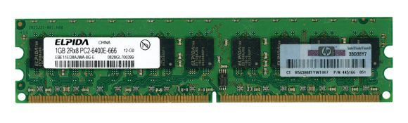 HP 445166-051 EBE11ED8AJWA-8G-E 1GB DDR2-800MHz ECC CL6
