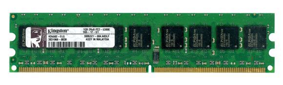 KINGSTON KD6502-ELG 1GB 667MHz DDR2 240-PIN ECC 