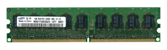 SAMSUNG M391T2863QZ3-CF7 1GB DDR2-800MHz ECC 