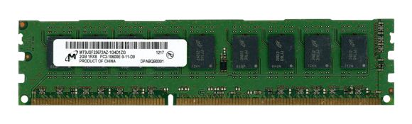 MICRON MT9JSF25672AZ-1G4D1ZG 2GB DDR3-1333MHz ECC UB CL9