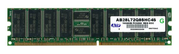 ATP AB28L72Q8SHC4S 1GB DDR-400Mhz REG ECC CL3
