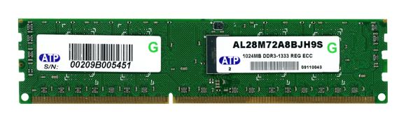 ATP AL28M72A8BJH9S 1GB DDR3-1333Mhz REG ECC CL9