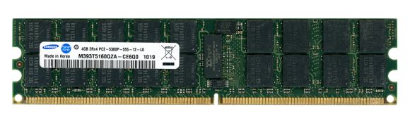 SAMSUNG M393T5160QZA-CE6Q0 4GB DDR2-667Mhz REG ECC CL5