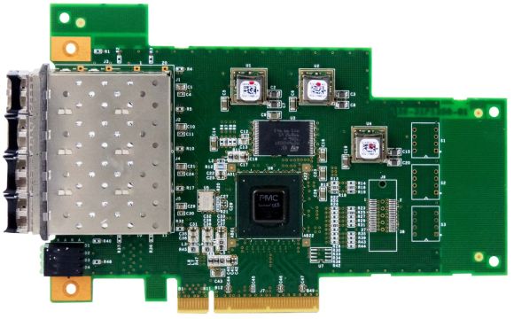 EMC 110-31P1350-01 X3550 QUAD PORT 8Gbps FIBER CHANNEL PCI-E x8