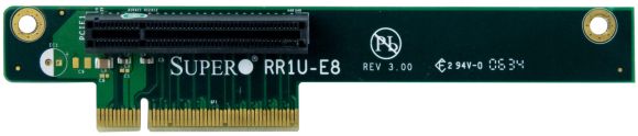 SUPERMICRO RR1U-E8 REV 3.00 RISER 1U PCIe x8