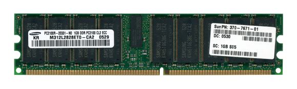 SUN 370-7671-01 M312L2828ET0-CA2 1GB DDR-333MHz REG ECC CL3