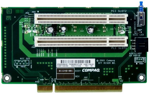 COMPAQ 252298-001 RISER CARD 2x PCI Evo D300 D500 D510