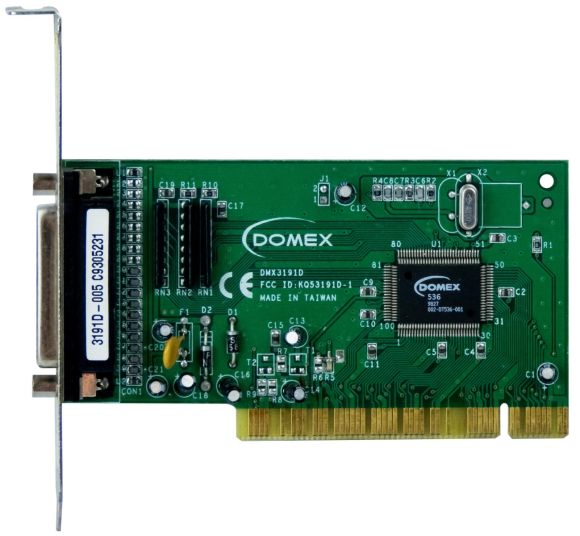 DOMEX DMX3191D SCSI PORT ADD ON CARD PCI