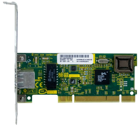 3COM 3C905CX-TX-NM 10/100Mbps RJ45 PCI 03-0287-501