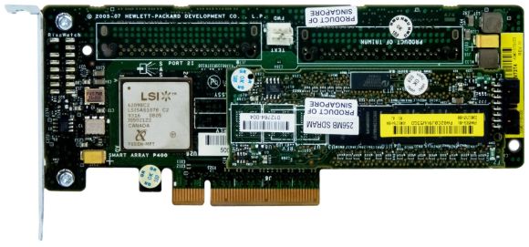 HP 447029-001 SMART ARRAY P400 SAS PCIe LP 256MB