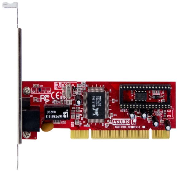 ANUBIS 37AN-12200-212 10/100Mbps RJ45 PCI