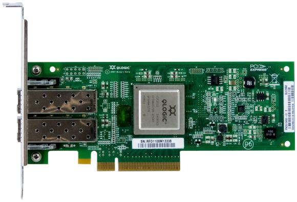 QLOGIC QLE2562 8Gb DUAL PORT FC PCIe PX2810403-01