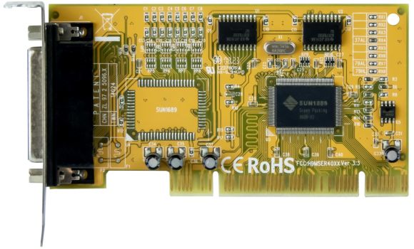 SUNIX SER4037AL PCI LOW PROFILE CARD PARALLEL PORT