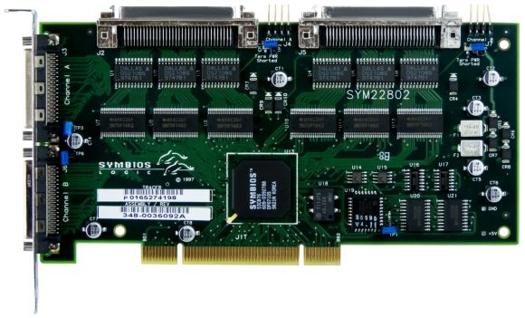 Symbios SYM22802 Dual HVD SCSI PCI card