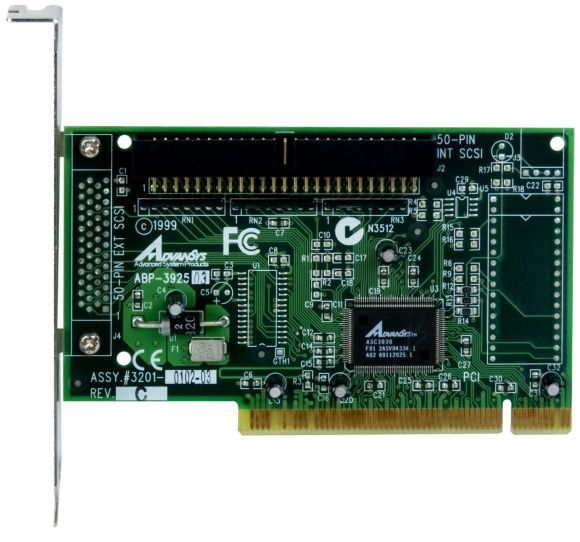 ADVANSYS ABP-3925-03 SCSI 50-PIN PCI