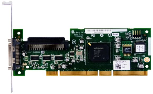 ADAPTEC ASC-29320ALP SCSI RAID CONTROLLER PCI-X