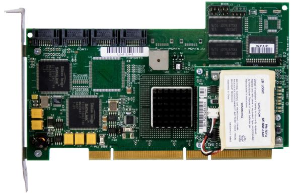 LSI SER523 4x SATA RAID PCI-X + BATTERY PACK