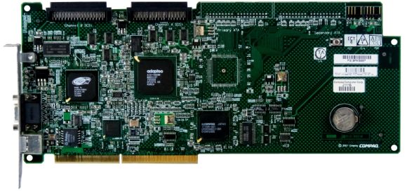 HP 249933-001 FEATURE BOARD SCSI VGA LAN ML350 G2