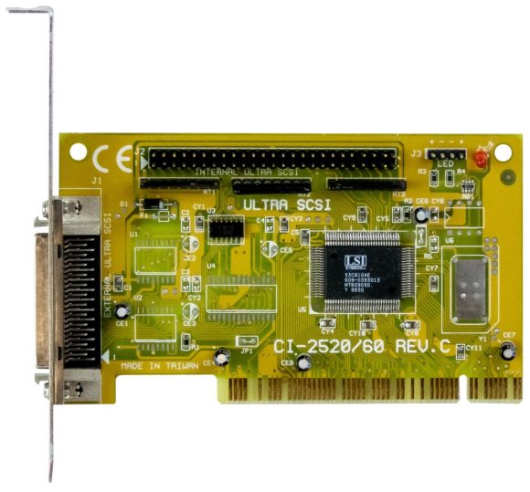 SYMBIOS LOGIC CI-2520/60 SCSI RAID CONTROLLER PCI