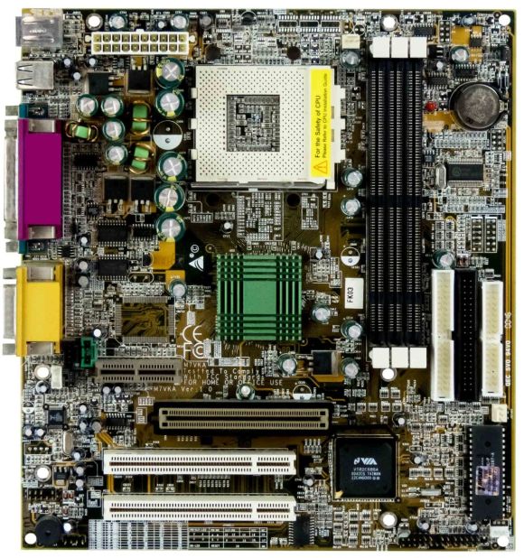 BIOSTAR M7VKA VER:1 s462 MOTHERBOARD SDRAM AGP PCI AMR 