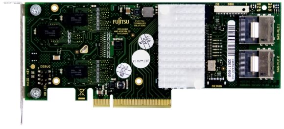 FUJITSU D2616-A12 GS4 CONTROLLER SAS 6Gb/s 512MB LP