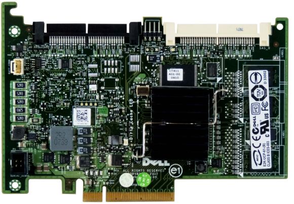 DELL 0DX481 PERC 6i SAS RAID CONTROLLER PCIE