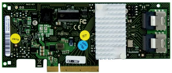 FUJITSU D2607-A21 6G SAS/SATA RAID CONTROLLER PCIe
