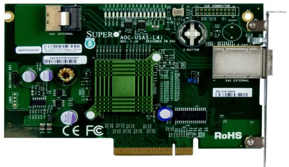SUPERMICRO AOC-USAS-L4i RAID 8-PORT SAS 3Gbps PCIe
