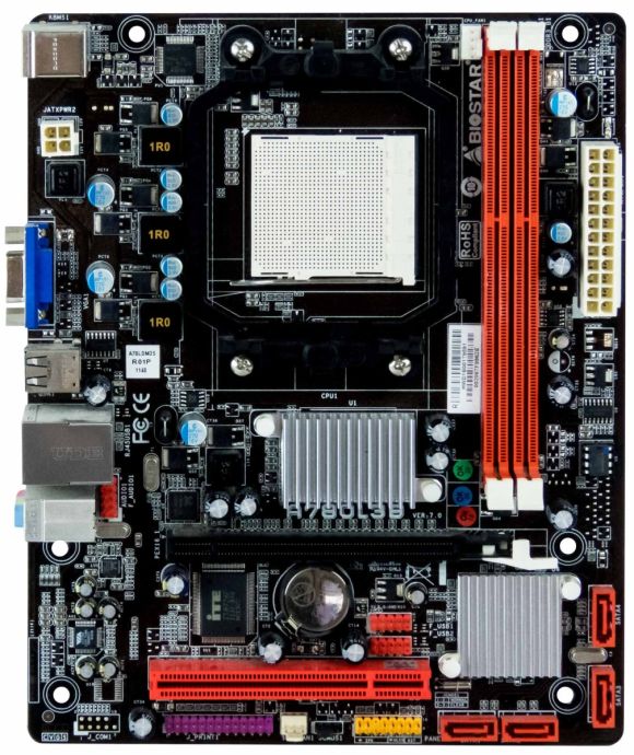 BIOSTAR A780L3B s.AM3 DDR3 PCIE PCI